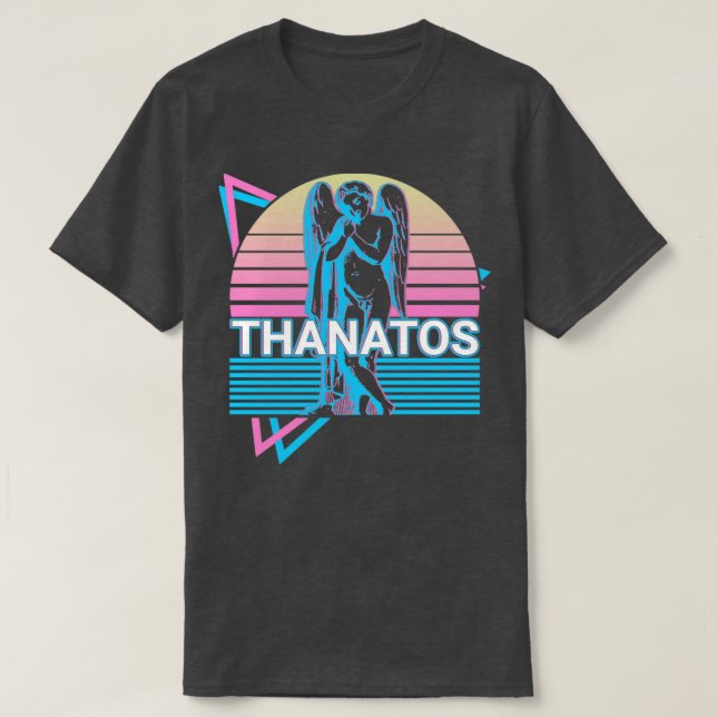 Camiseta Thanatos Grécia - Antiga mitologia grega (Frente do Design)
