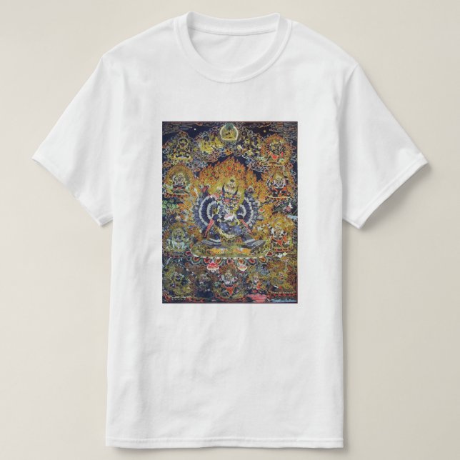 Camiseta Thangka Yamantaka Tattoo   (Frente do Design)