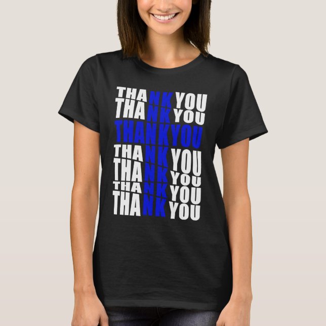 Camiseta Thank you God (Frente)