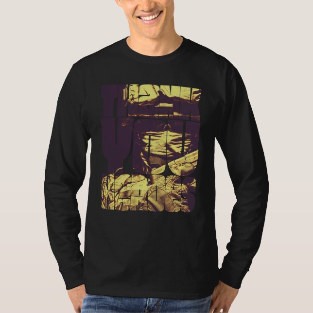 Camiseta Thank You Heroes  21 (Frente)