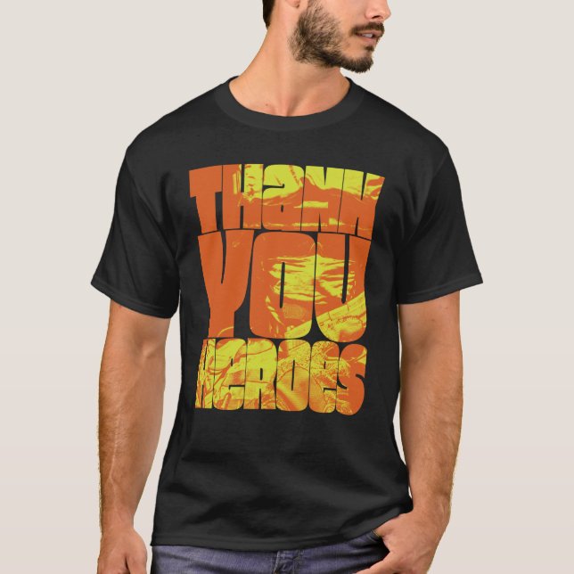 Camiseta Thank You Heroes  22 (Frente)