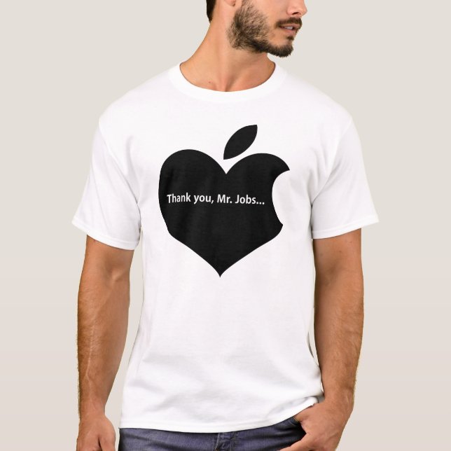 CAMISETA THANK YOU MR JOBS (Frente)