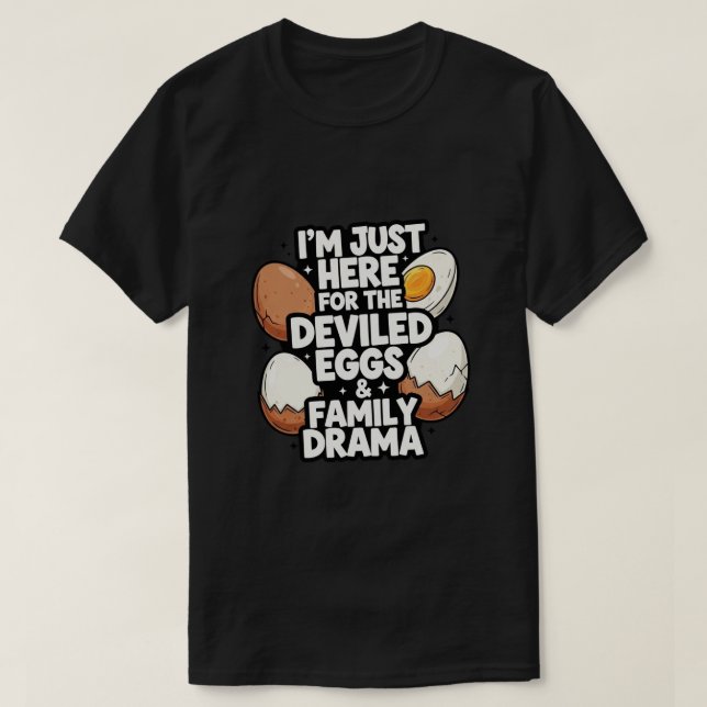 Camiseta Thanksgiving Basic Dark T-Shirt (Frente do Design)