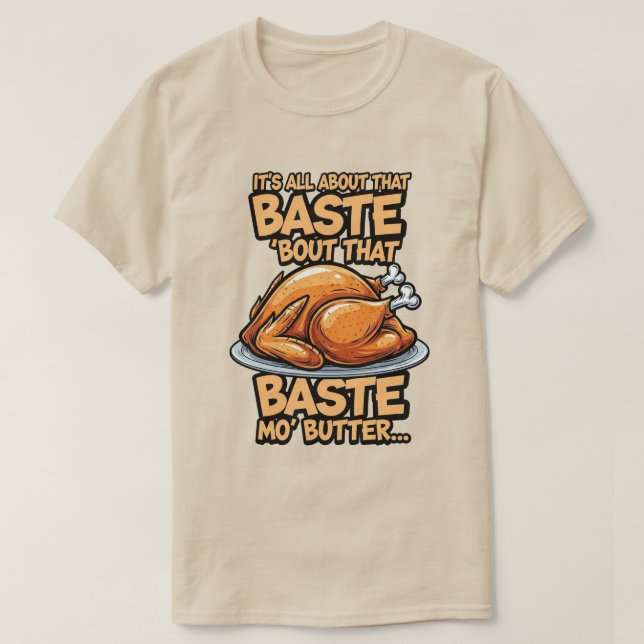 Camiseta Thanksgiving Basic T-Shirt (Frente do Design)