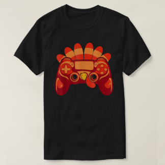 Camiseta Thanksgiving Gamer Turkey Controller