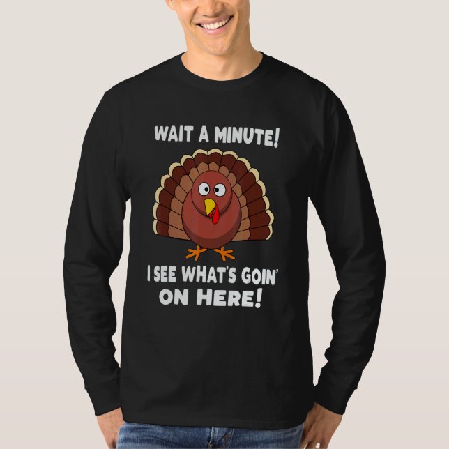 Camiseta Thanksgiving  Turkey Stuffing Humor (Frente)