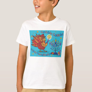 Camiseta Thanksgivukkah-T