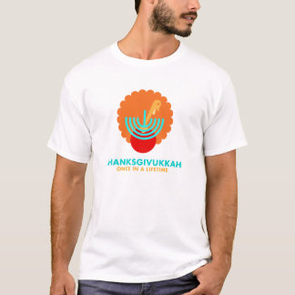 Camiseta thanksgivukkah um na vida