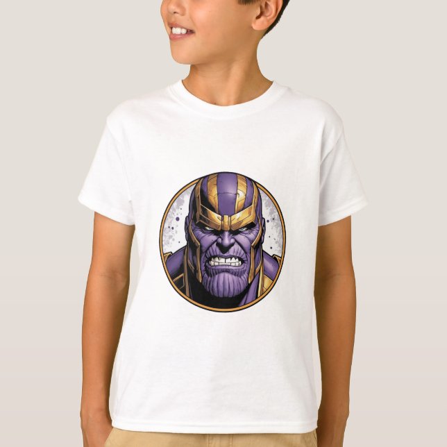 Camiseta Thanos Impresso T-Shirt (Frente)