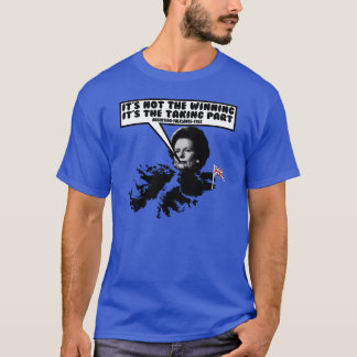 Camiseta Thatcher engraçada Malvinas