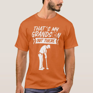 Camiseta Thats My Grandson Outhere Golf Sports Athlete frie