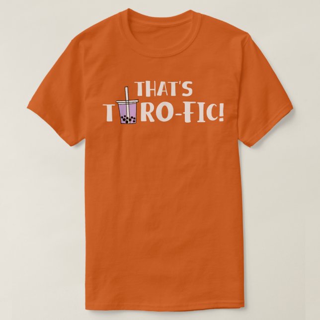 Camiseta Thats Thro-Fic Boba Bubble Tea (Frente do Design)