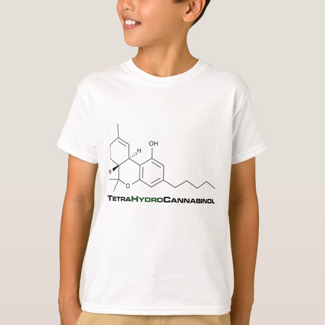 Camiseta THC Weed (Frente)