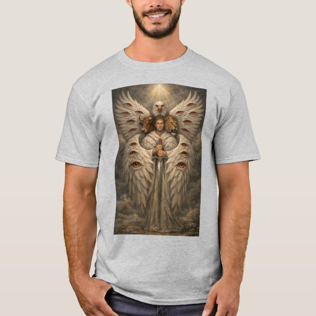 Camiseta The 4 living creatures T-Shirt (Frente)
