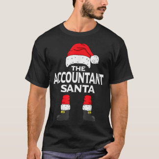 Camiseta The Accountant Santa Matching Family Group Christm