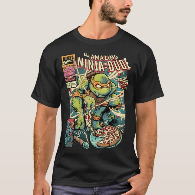 Camiseta The Amazing Ninja Dude vintage (Frente)