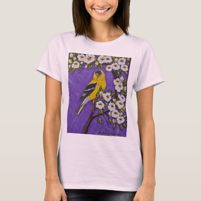 Camiseta The American Goldfinch (Frente)