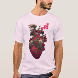 Camiseta      The anatomy of love, Men's Basic T-Shirt 