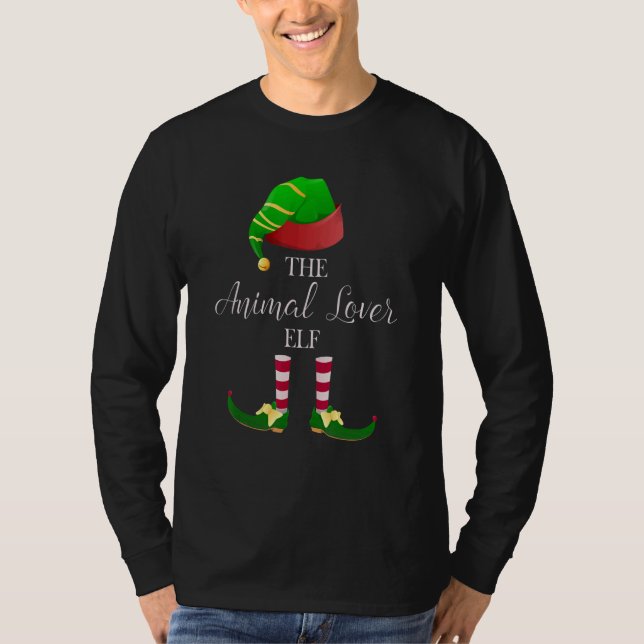 Camiseta The Animal   Elf Cute   Christmas Family (Frente)