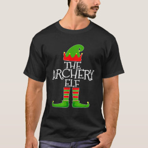 Camiseta The Archery Elf Cute Group Matching Family Christm