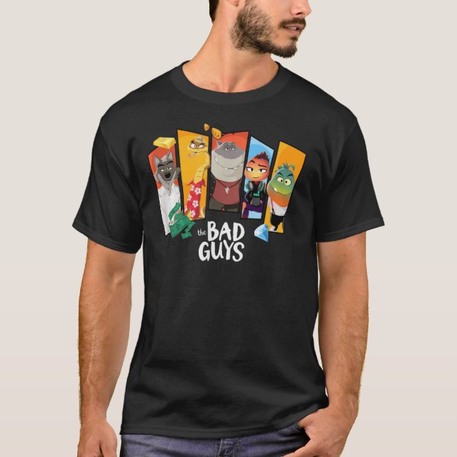 Camiseta The Bad Guys 2 Animation Movie vintage (Frente)
