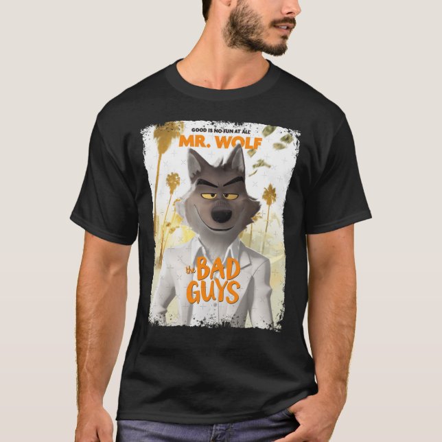 Camiseta The Bad Guys Animation Movie (Frente)
