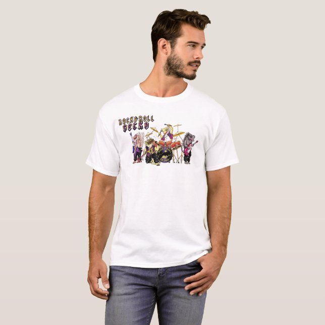 Camiseta The Band white T (Frente Completa)