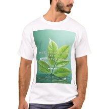 The Bard Tee Men’s Shakespeare Shirt–new leaves