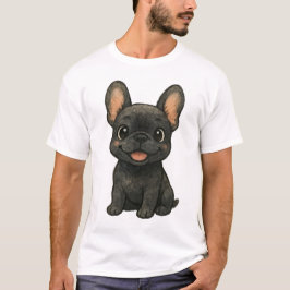 Camiseta The Bat-Eared Philosopher: Classic French Bulldog