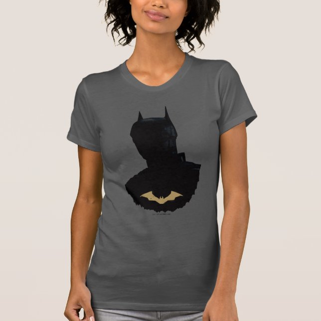 Camiseta The Batman With Golden Bat Symbol (Frente)