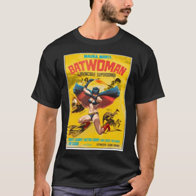 Camiseta The Batwoman 1968 funny (Frente)
