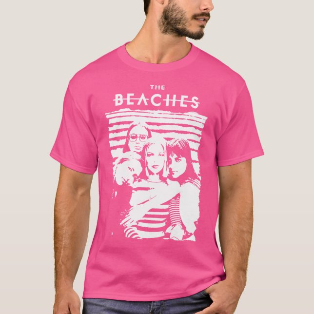Camiseta THE BEACHES BAND vintage (Frente)