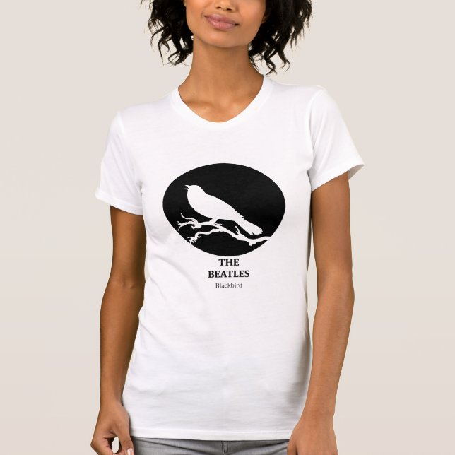 Camiseta The Beatles blackbird tshirt (Frente)