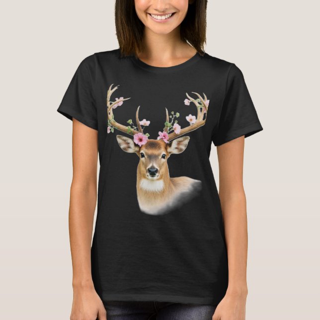 Camiseta the beautiful deer (Frente)