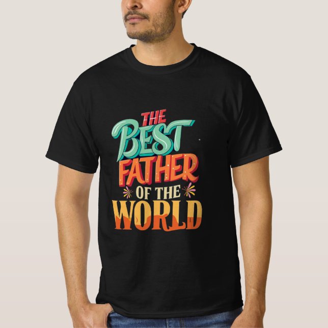 Camiseta The Best Father of the World (Frente)