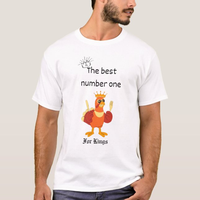 Camiseta The best number one (Frente)