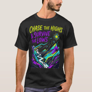 Camiseta The Best Views – Gráfico de Motivação de 