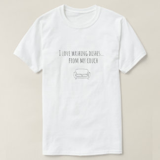 Camiseta The best way to wash dishes