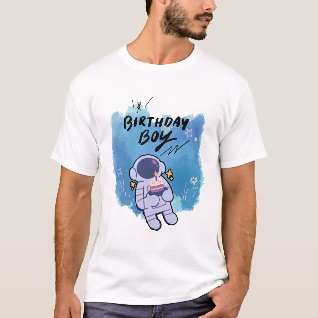 Camiseta The Birthday Spaceman (Frente)