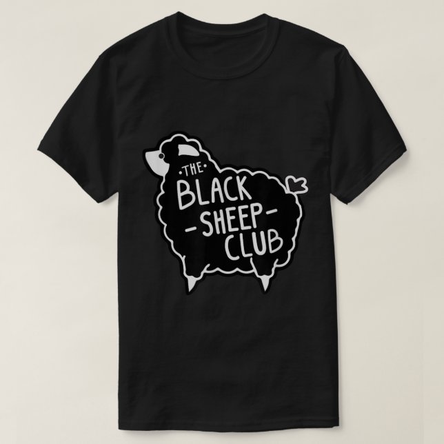 Camiseta The Black Sheep Club Design (Frente do Design)