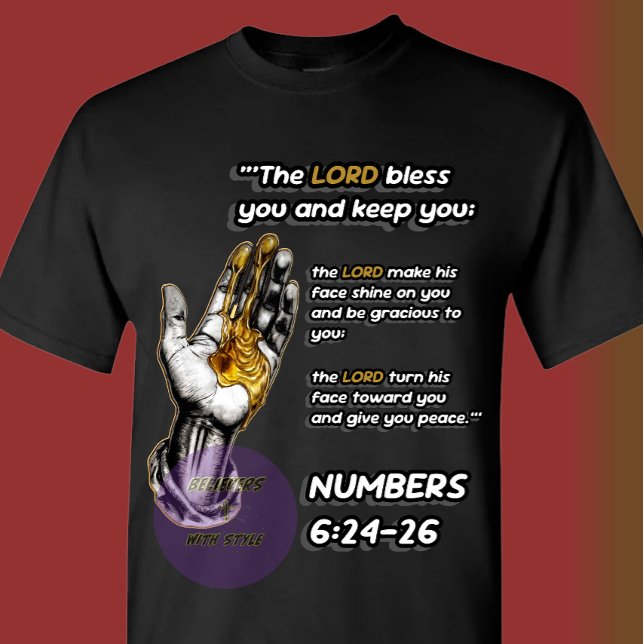 Camiseta The Blessing- The LORD - Christian (Criador carregado)