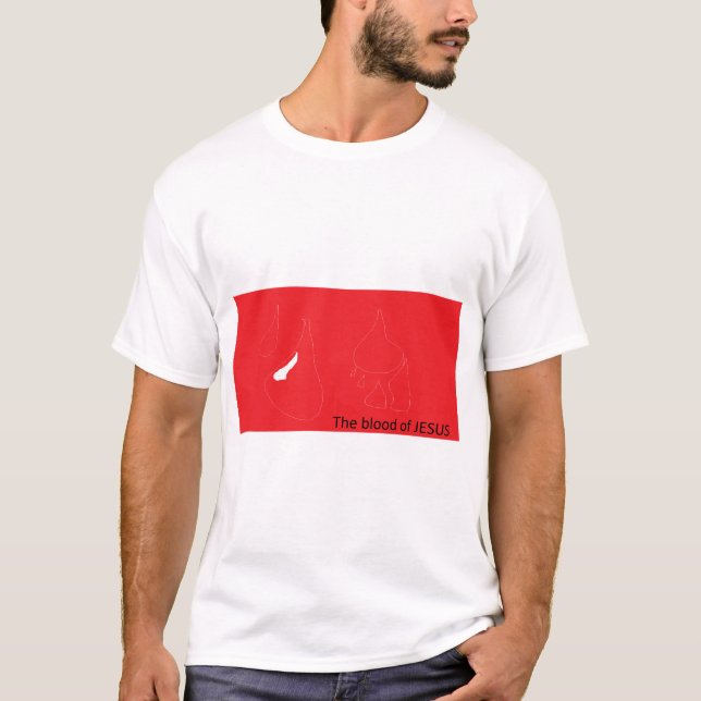 Camiseta The blood of JESUS (Frente)