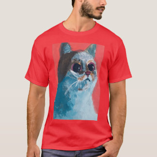 Camiseta The blue cat