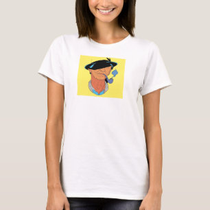 Camiseta The Blue Smoke Sailor: Minimalist Portrait