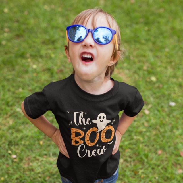 Camiseta The Boo Crew, Fun Halloween Kids (Criador carregado)