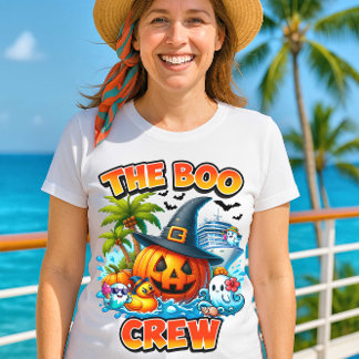 Camiseta The Boo Crew Halloween Cruise Family Shirts