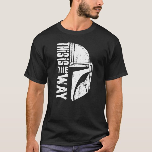 Camiseta The Bounty Hunter - this is the way (Frente)