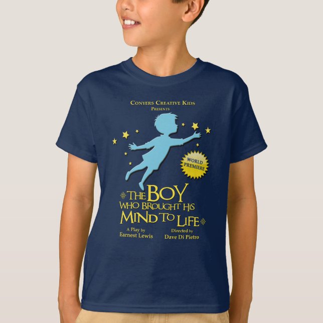 Camiseta The Boy Who Brought His Mind To Life T-Shirt (Frente)