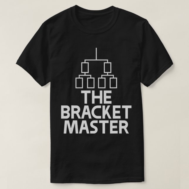 Camiseta The Bracket Master Basketball Tournament  (Frente do Design)
