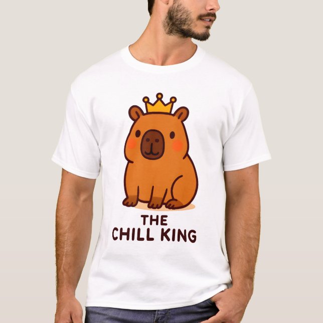 Camiseta The Chill King Men's Basic T-Shirt (Frente)